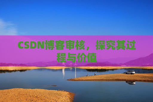 CSDN博客审核,探究其过程与价值